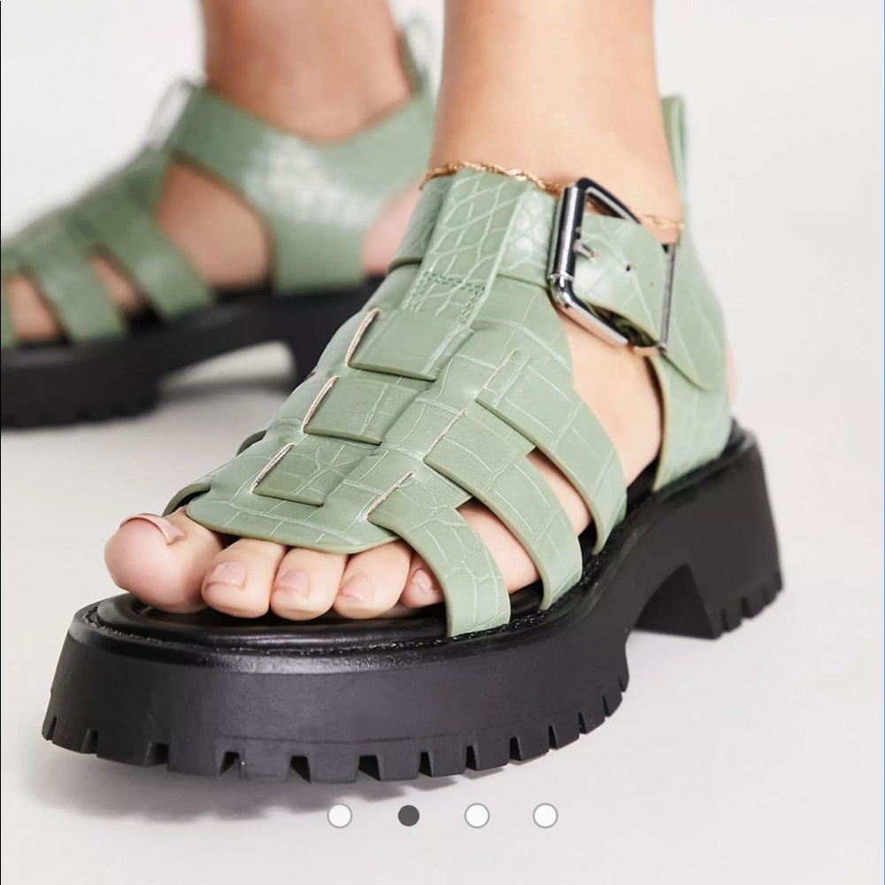 ASOS Chunky Fisherman Platform Sandals